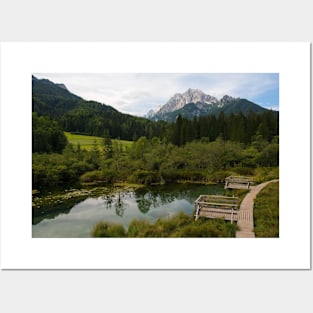 Zelenci Nature Reserve, Slovenia Posters and Art